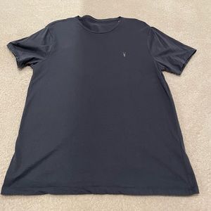 Men’s All Saints Brace Crew Cotton Tee